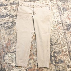 Gap Slim City Crop Pants 12R